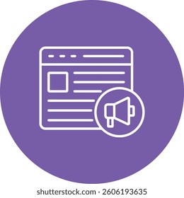 Promote vector icon. Can be used for printing, mobile and web applications.