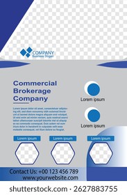  Promote your brand with this sleek and professional flyer designed to highlight your company slogan and core message. Ideal for business events, marketing campaigns, or brand awareness, 