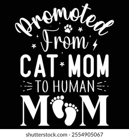 Promoted From Cat Mom To Human Mom