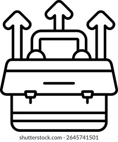 Promoted Filled Style Icon Design