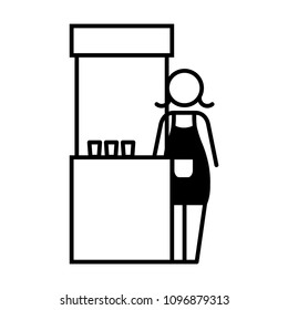 Promoter icon, vector illustration