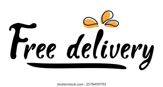 Promoting free delivery service to attract customers at an online store