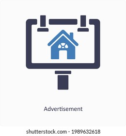  Promotion or Advertisement Icon Concept