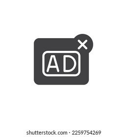 Icono de vector de publicidad de promoción. signo plano relleno para concepto móvil y diseño web. Icono de glifo de emoticones publicitarios. Símbolo, ilustración del logotipo. Gráficos vectoriales