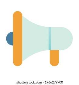 promotion announce web internet single isolated icon with flat style