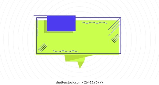 Promotion background light green.Minimalist template green with line black in back. Vector ilustration 10 eps