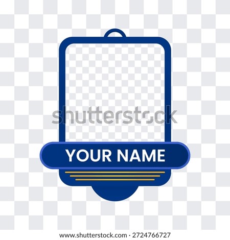 Promotion Banner Design Vector EPS Images Name Tag