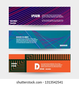Promotion banners, scroll, price tag, sticker, badge, poster. Vector design