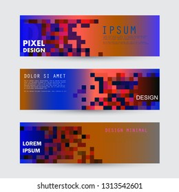 Promotion banners, scroll, price tag, sticker, badge, poster. Vector design