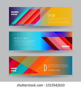 Promotion banners, scroll, price tag, sticker, badge, poster. Vector design