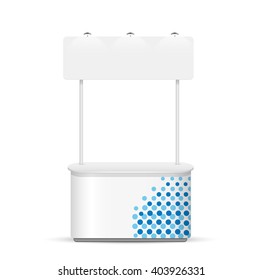 Promotion counter on white background. template vector design
