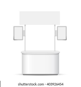 Promotion counter on white background. template vector design