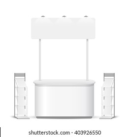 Promotion counter on white background. template vector design