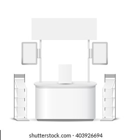 Promotion counter on white background. template vector design
