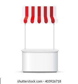 Promotion counter on white background. template vector design