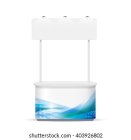 Promotion counter on white background. template vector design