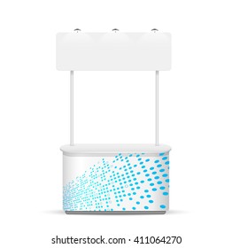 Promotion counter on white background. template vector design