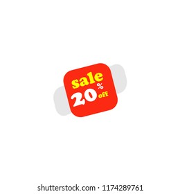 Promotion diskon logo