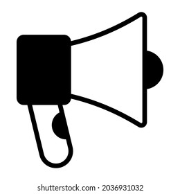 promotion filled outline icon, business and finance icon.