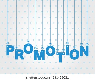 PROMOTION HANGING LETTERS