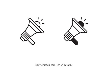Diseño de icono de promoción con fondo blanco ilustración de stock