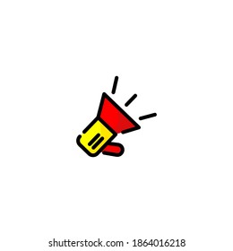 Promotion icon. E-commerce and online shopping icon. Simple, outline, flat, black, color.