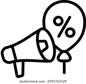Promotion Icon Element For Design