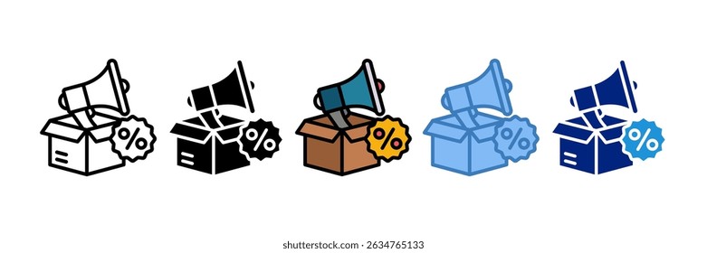 Promotion Icon Element For Design