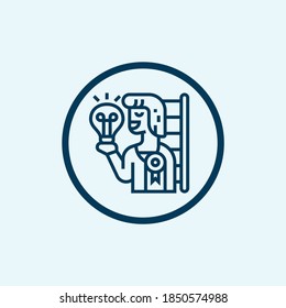promotion icon isolated on white background from seo and marketing collection. promotion icon trendy and modern promotion symbol for logo, web, app