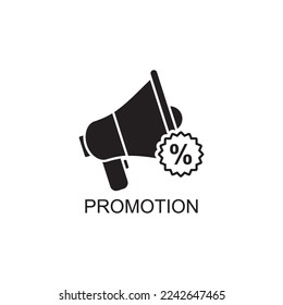 promotion icon , marketing icon vector