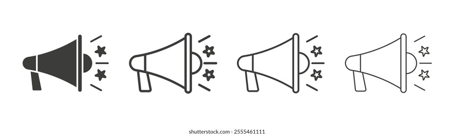 Promotion icon pack. vector illustration