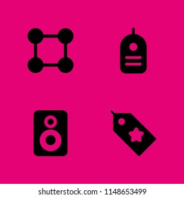 promotion icon set. tag, label and design vector icon for graphic design and web