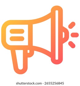 Símbolo de icono de promoción. Ilustración vectorial.