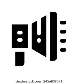 icono de promoción. icono de glifo de Vector para tu Sitio web, móvil, presentación y diseño de logotipo.