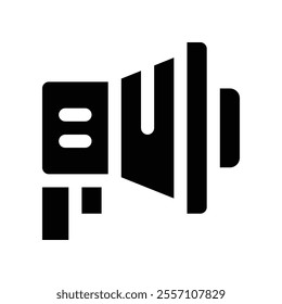 promotion icon. vector glyph icon for your website, mobile, presentation, and logo design.