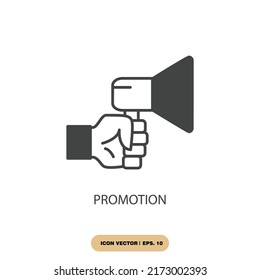 promotion icons  symbol vector elements for infographic web