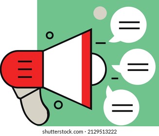 Vector de promoción aislado que se puede modificar o editar fácilmente