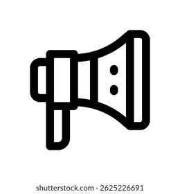 promotion line icon. Clean and minimalist vector icon for websites, mobile apps, presentations, and logos. Fully scalable and customizable for any project.
