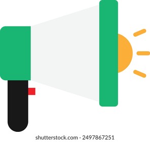 Promotion Marketing Business Icon Vector Flat Illustration