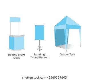 Promotion marketing event item design template vector illustration