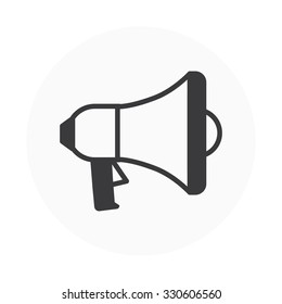 Promotion, Megaphone Icon Suitable For Info Graphics, Websites And Print Media. Colorful Vector Icon.