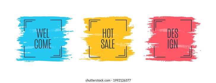 Promotion Original Banner, Sales Background, Price Tag. Vector Illustration