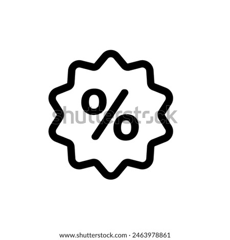 promotion, price reduction - vector icon	
