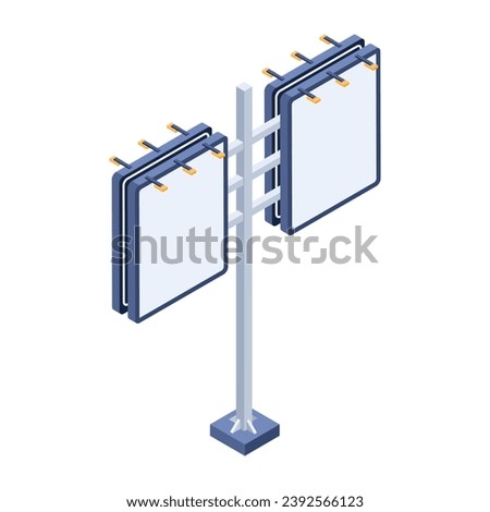 Promotion Road Boards Flat Icon