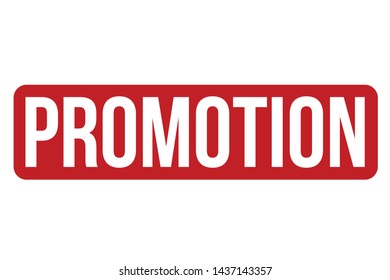 Promotion Rubber Stamp. Promotion Stamp Seal – Vector