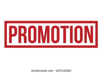 Promotion Rubber Stamp. Promotion Stamp Seal – Vector