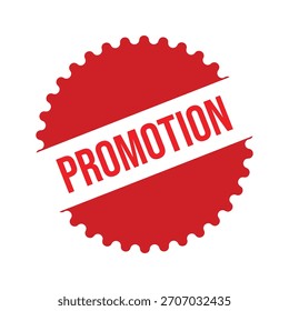 Carimbo de promoção. Selo do Carimbo de Promoção - Vetor
