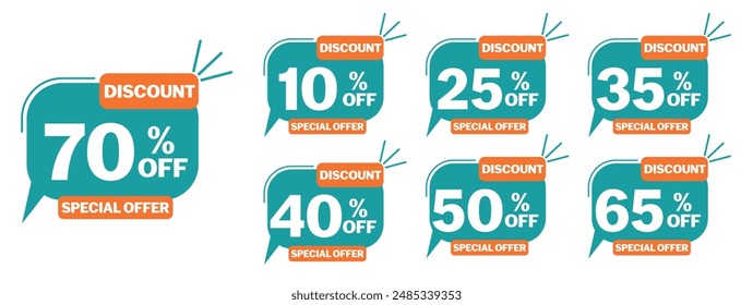 Promotion sale poster banner collection. Sale, discount, best price, special offer