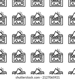 Ilustración vectorial sin problemas de promoción.