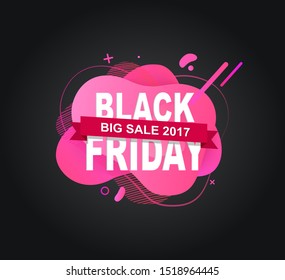 Promotion of shop for black Friday vector, exclusive offer special proposition of store for clients and shoppers, shopping with price off percent